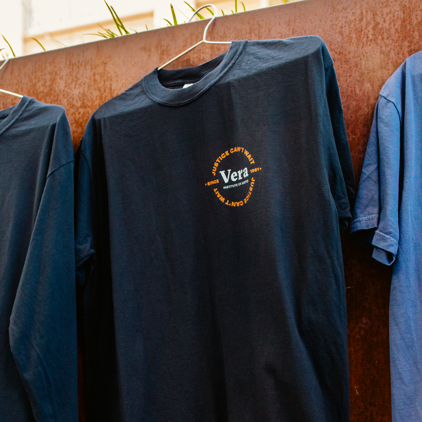 "Justice Can’t Wait" Emblem Tee