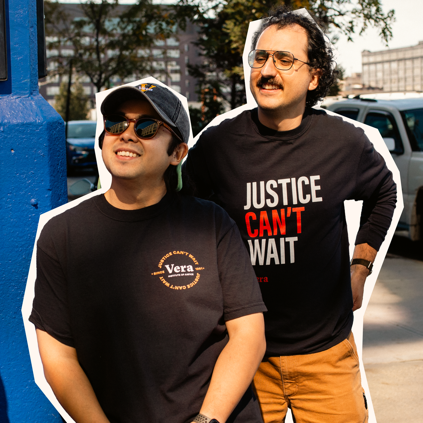 "Justice Can't Wait" Statement Long Sleeve