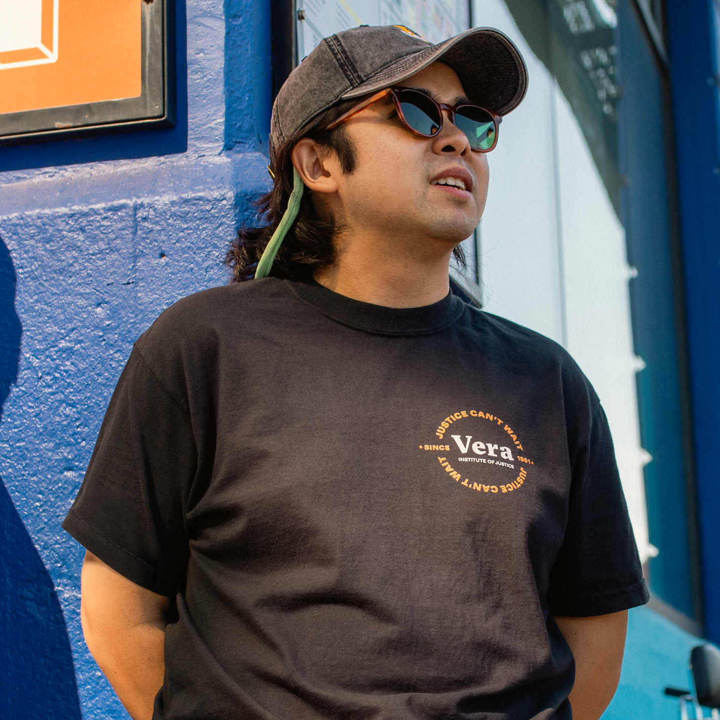 "Justice Can’t Wait" Emblem Tee