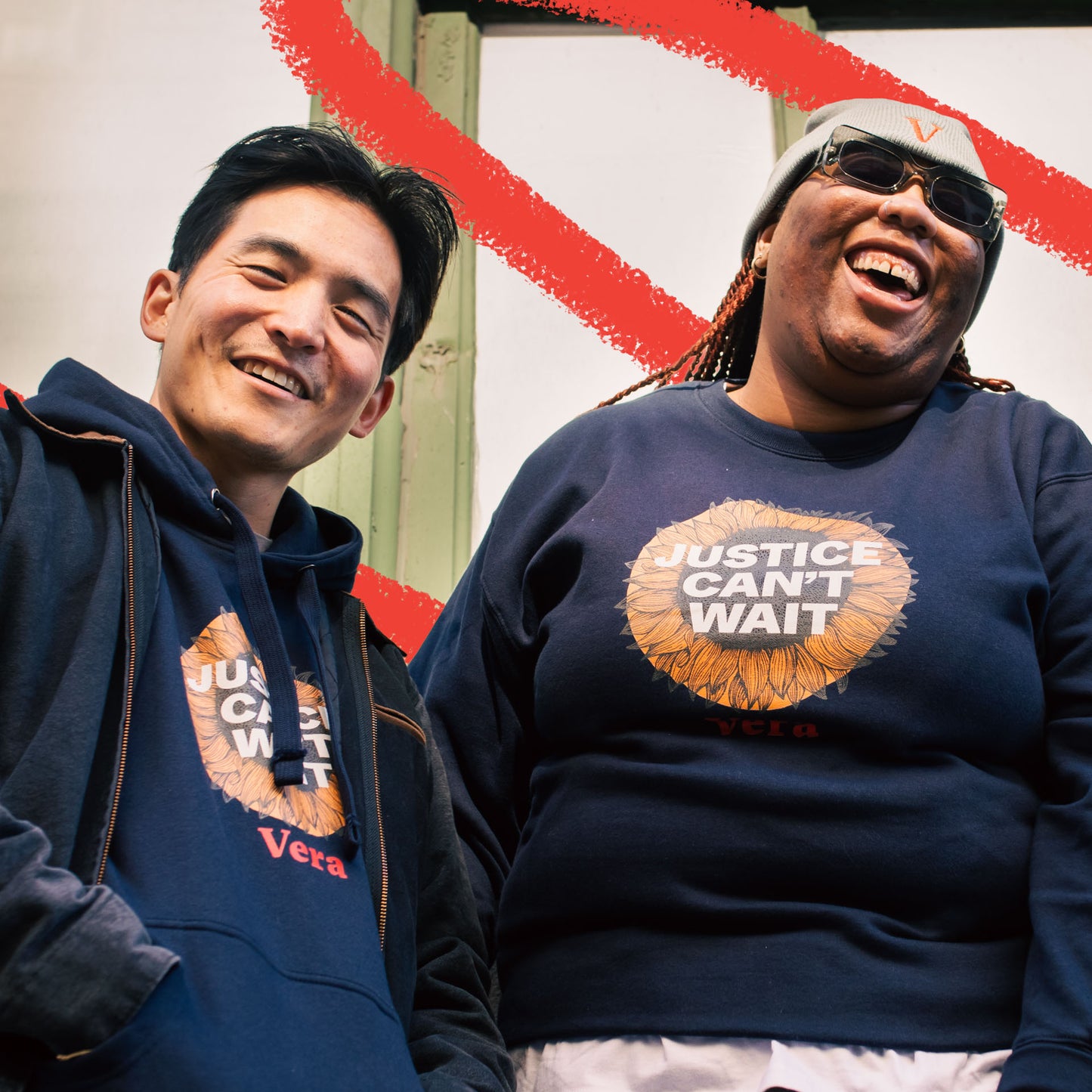 "Justice Can't Wait" Sunflower Hoodie