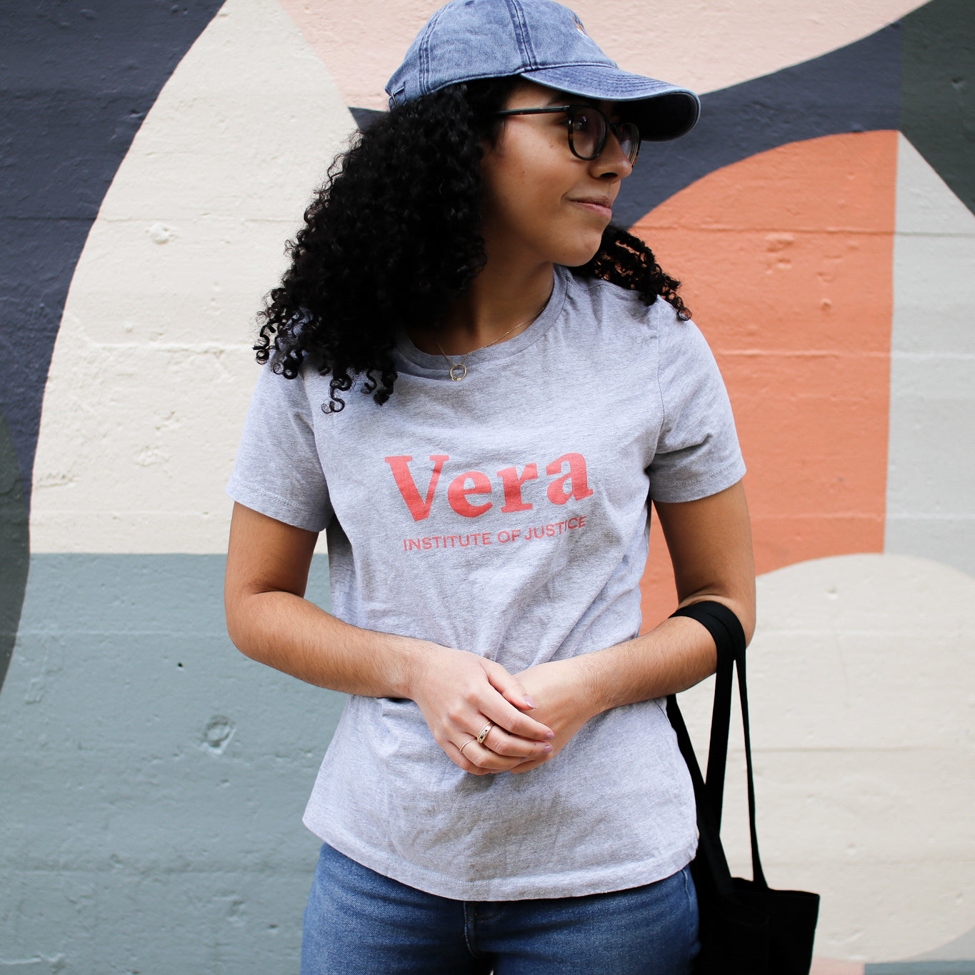 Vera Logo Fitted Tee Shirt
