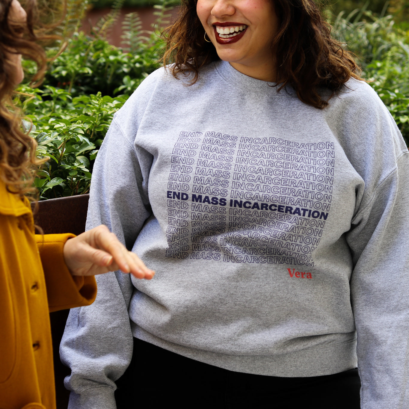 "End Mass Incarceration" Unisex Crewneck Sweatshirt