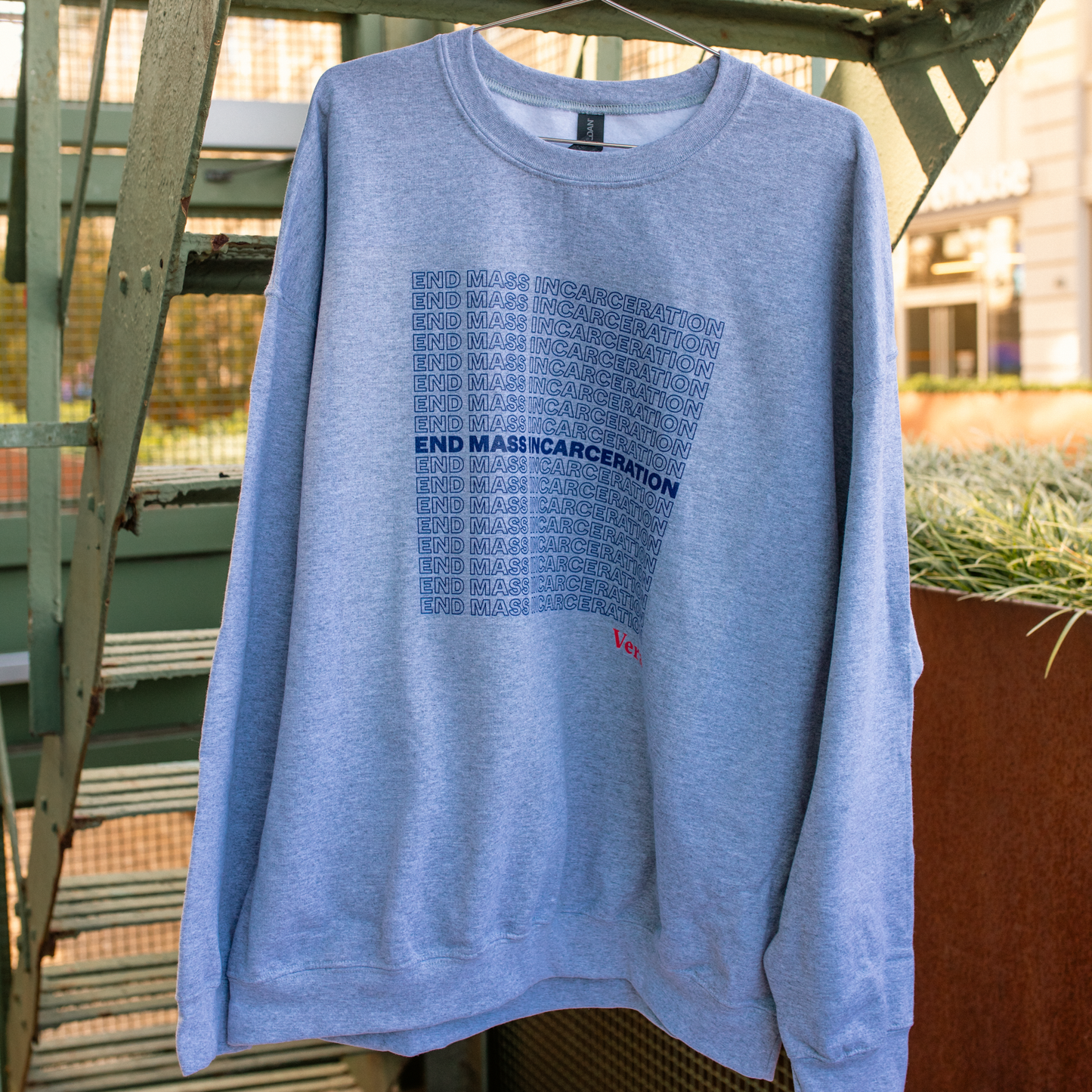 "End Mass Incarceration" Unisex Crewneck Sweatshirt