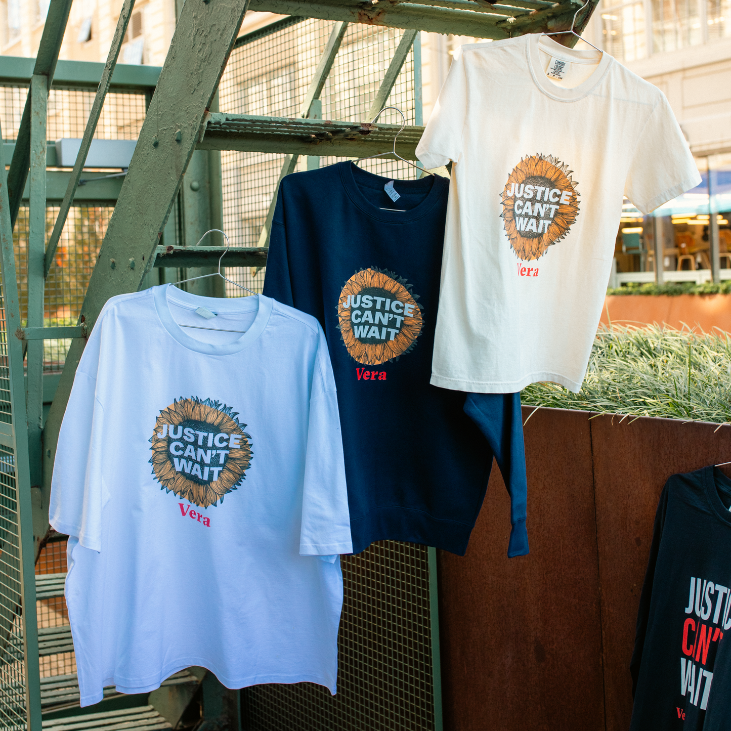 "Justice Can’t Wait" Sunflower Tee