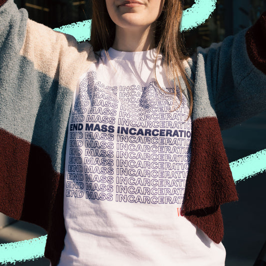 "End Mass Incarceration" Tee Shirt