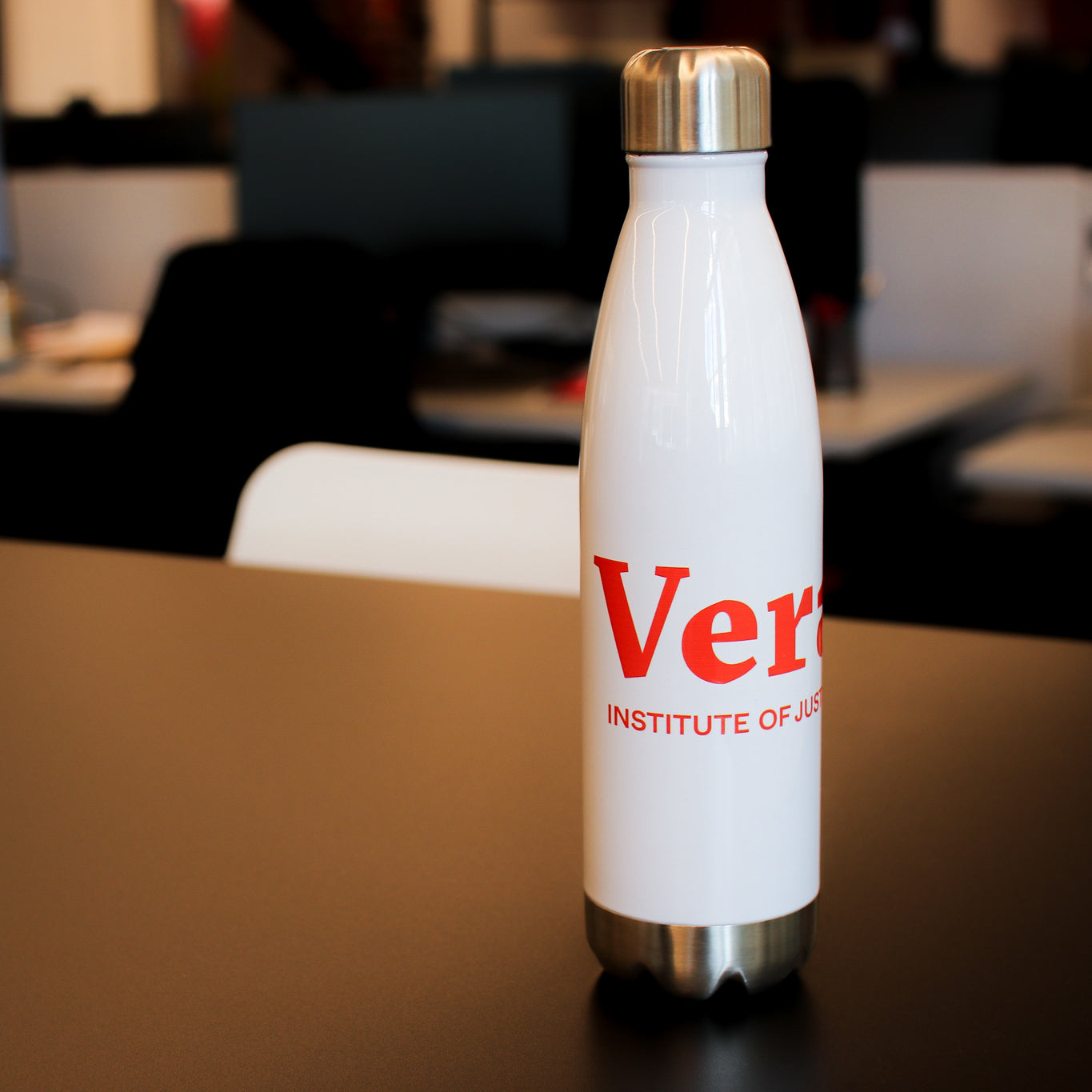 Vera Logo Stainless Steel Water Bottle
