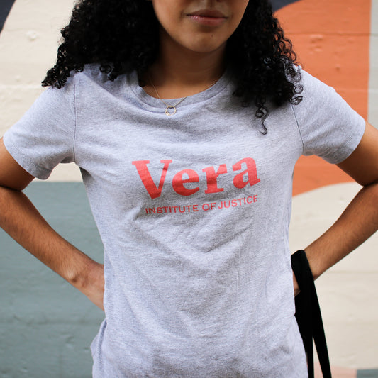 Vera Logo Fitted Tee Shirt