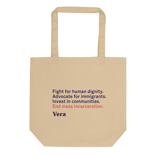 Vera Statement Tote Bag