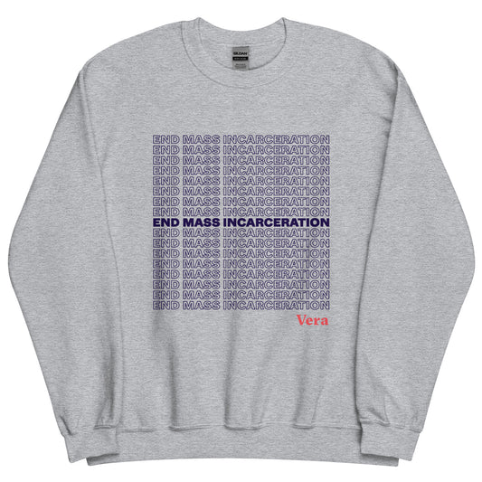 "End Mass Incarceration" Unisex Crewneck Sweatshirt