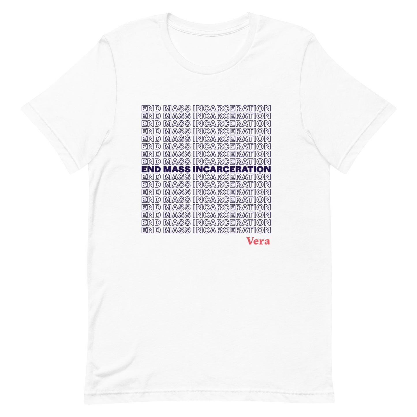 "End Mass Incarceration" Tee Shirt