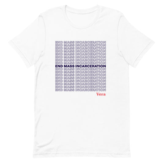 "End Mass Incarceration" Tee Shirt