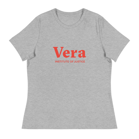 Vera Logo Fitted Tee Shirt